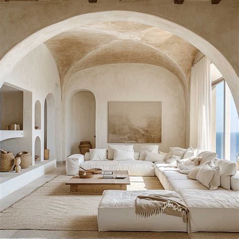 mediterranean minimalist interior design.